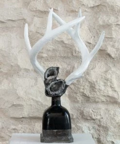 Jamie Dietrich Designs One Of A Kind Antler Bottle - LIMITED EDITION