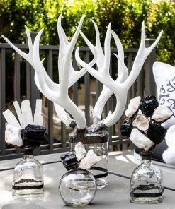 Jamie Dietrich Designs HOME DÉCOR Tourmaline Geode Cluster Bottle