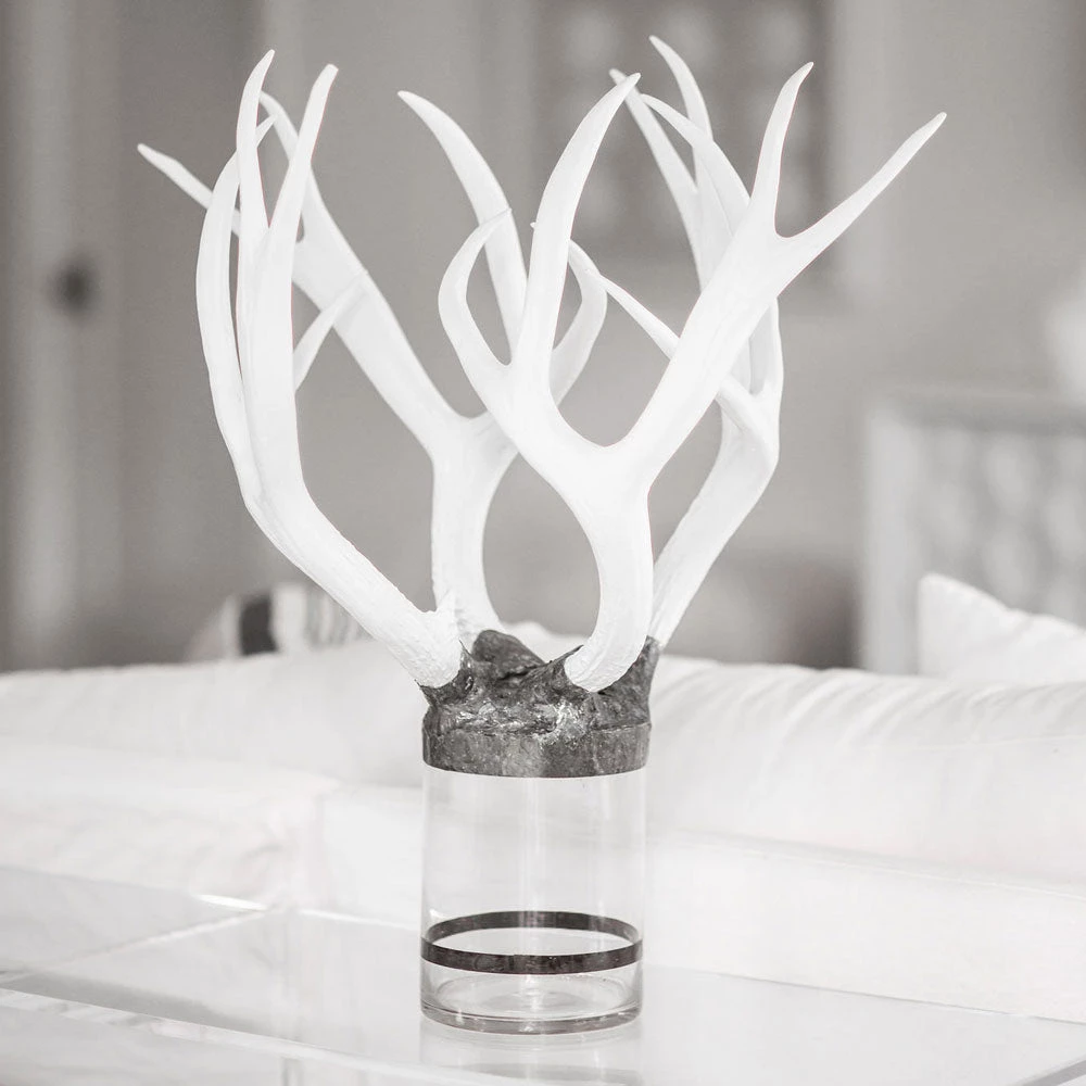Jamie Dietrich Designs HOME DÉCOR Quadruple Large Antler Bottle 4 Jamie Dietrich Designs HOME DÉCOR Quadruple Large Antler Bottle