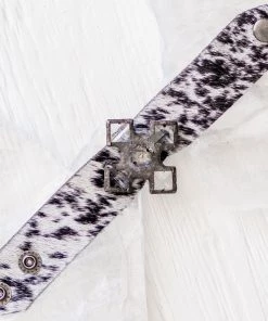 Jamie Dietrich Designs Cala Hide Crystal Cuff Bracelets/Cuffs