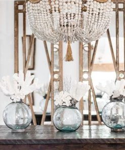 Jamie Dietrich Designs Coral Selenite Geode Float (Large)