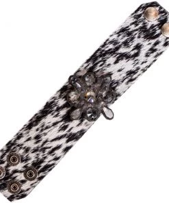 Jamie Dietrich Designs Iris Hide Crystal Cuff