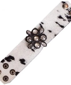 Jamie Dietrich Designs Iris Hide Crystal Cuff