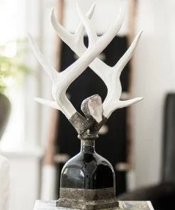 Jamie Dietrich Designs Double Medium Antler Bottle HOME DÉCOR