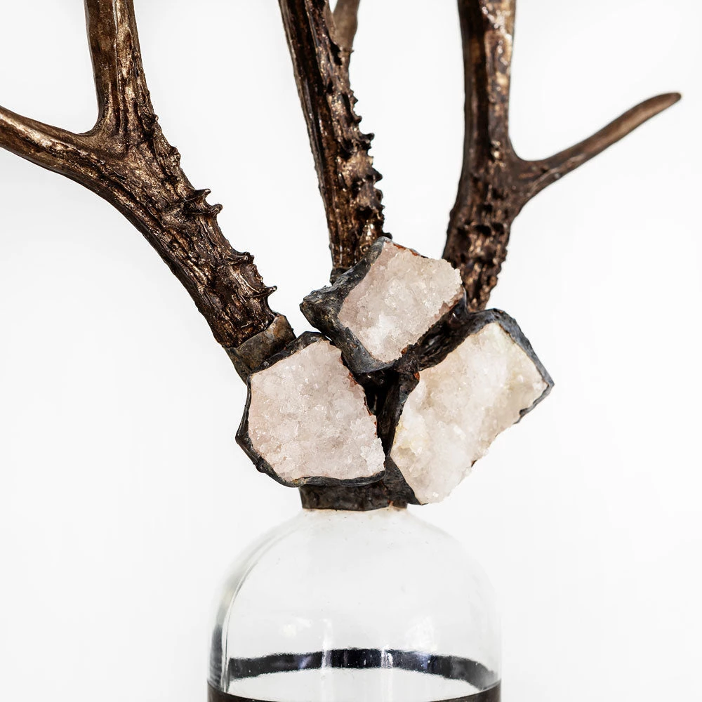 Jamie Dietrich Designs HOME DÉCOR Triple Small Antler Bottle 12 Jamie Dietrich Designs HOME DÉCOR Triple Small Antler Bottle