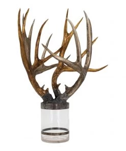 Jamie Dietrich Designs HOME DÉCOR Quadruple Large Antler Bottle