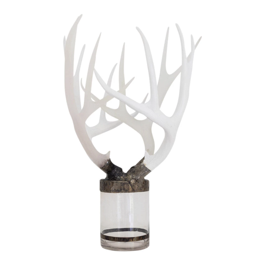 Jamie Dietrich Designs HOME DÉCOR Quadruple Large Antler Bottle 3 Jamie Dietrich Designs HOME DÉCOR Quadruple Large Antler Bottle