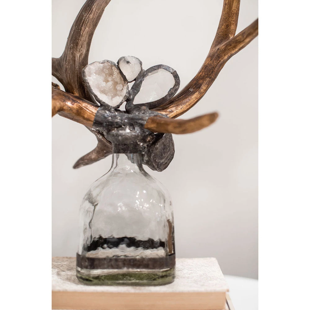 Jamie Dietrich Designs Criss Cross Antler Bottle HOME DÉCOR 10 Jamie Dietrich Designs Criss Cross Antler Bottle HOME DÉCOR