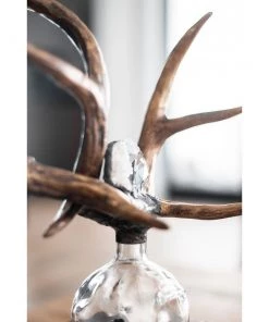 Jamie Dietrich Designs HOME DÉCOR Criss Cross Antler Bottle