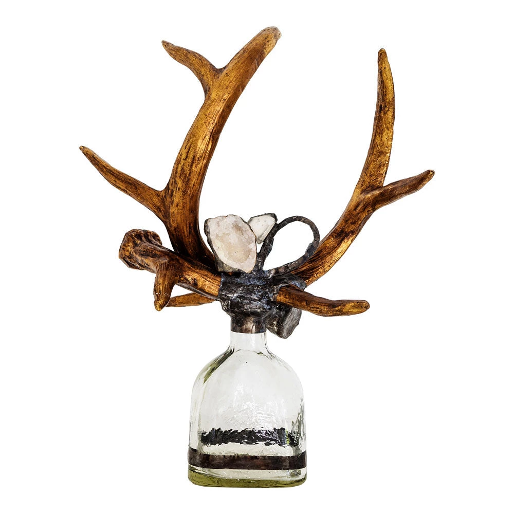 Jamie Dietrich Designs Criss Cross Antler Bottle HOME DÉCOR 2 Jamie Dietrich Designs Criss Cross Antler Bottle HOME DÉCOR