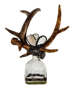 Jamie Dietrich Designs Criss Cross Antler Bottle HOME DÉCOR