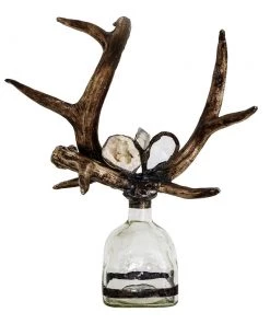 Jamie Dietrich Designs Criss Cross Antler Bottle HOME DÉCOR