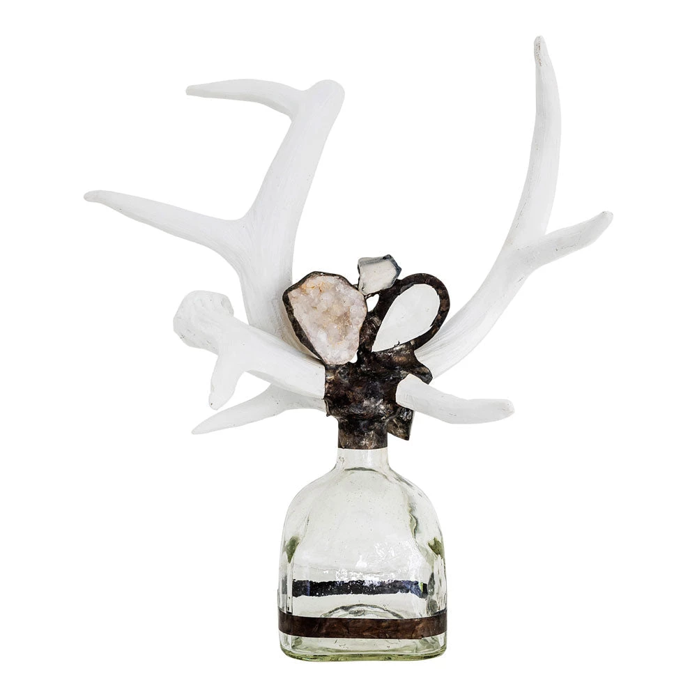 Jamie Dietrich Designs Criss Cross Antler Bottle HOME DÉCOR 6 Jamie Dietrich Designs Criss Cross Antler Bottle HOME DÉCOR