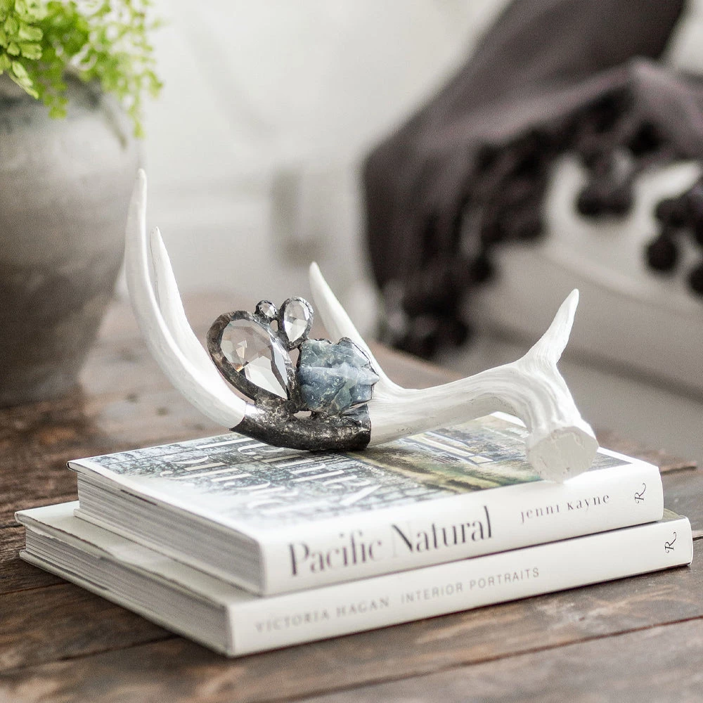 Jamie Dietrich Designs HOME DÉCOR Embellished Antler (Medium) 1 Jamie Dietrich Designs HOME DÉCOR Embellished Antler (Medium)