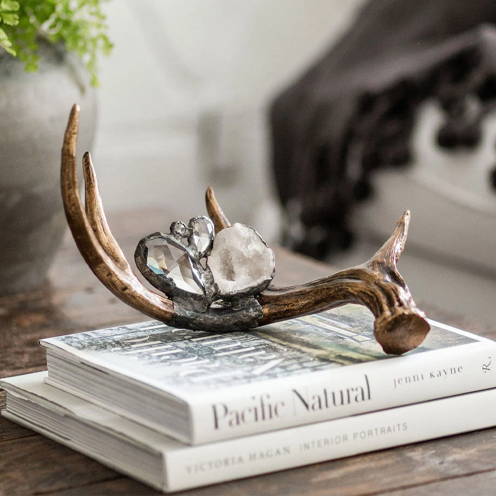Jamie Dietrich Designs HOME DÉCOR Embellished Antler (Medium) 2 Jamie Dietrich Designs HOME DÉCOR Embellished Antler (Medium)
