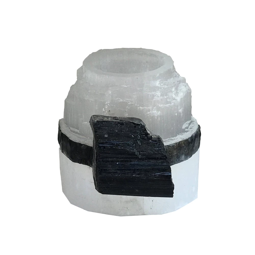 Jamie Dietrich Designs Selenite Tea Light Holder DECORATIVE ACCENTS 10 Jamie Dietrich Designs Selenite Tea Light Holder DECORATIVE ACCENTS