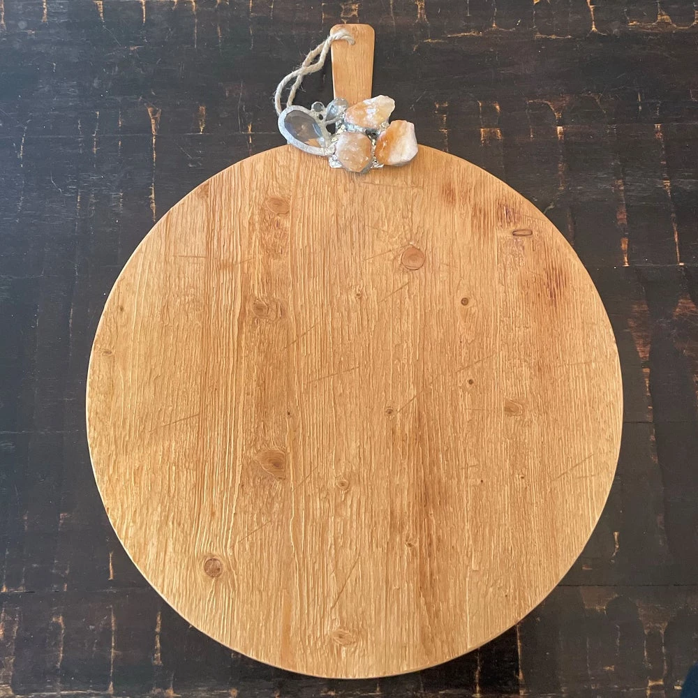 Jamie Dietrich Designs HOME DÉCOR Round Charcuterie Board 1 Jamie Dietrich Designs HOME DÉCOR Round Charcuterie Board