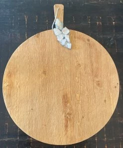 Jamie Dietrich Designs HOME DÉCOR Round Charcuterie Board