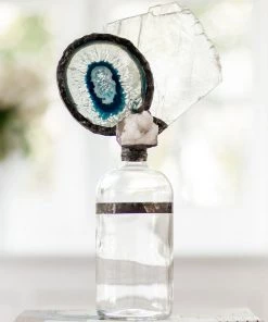 Jamie Dietrich Designs Blue Agate Selenite S Bottle