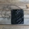 Jamie Dietrich Designs Coco Black Leather Chain Bag - Crystal Cross