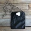 Jamie Dietrich Designs Coco Black Leather Chain Bag - White Stone Bags