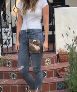 Jamie Dietrich Designs Sale Coco Metallic Bronze/Alligator - Geode 5 Jamie Dietrich Designs Sale Coco Metallic Bronze/Alligator - Geode