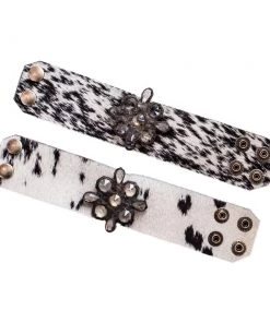 Jamie Dietrich Designs Iris Hide Crystal Cuff