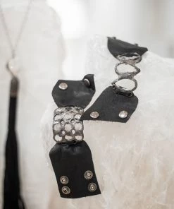 Jamie Dietrich Designs Bracelets/Cuffs Tear Drop Cuff - Black 12 Jamie Dietrich Designs Bracelets/Cuffs Tear Drop Cuff - Black