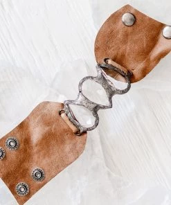 Jamie Dietrich Designs Tear Drop Cuff - Caramel Bracelets/Cuffs