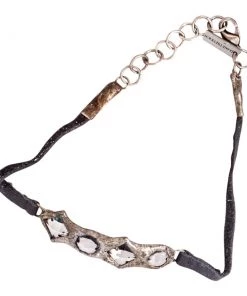 Jamie Dietrich Designs 4 Crystal Bar Choker Necklaces