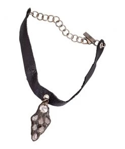 Jamie Dietrich Designs Diamond Head Crystal Choker - Caramel