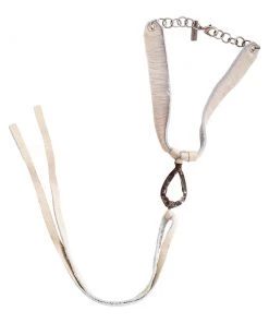 Jamie Dietrich Designs Crystal Tear Drop Choker - Beige Necklaces