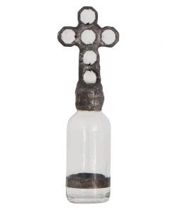 Jamie Dietrich Designs 6" Kaia Crystal Bottle HOME DÉCOR