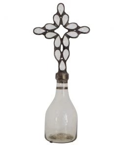 Jamie Dietrich Designs HOME DÉCOR 30" Alix Crystal Bottle