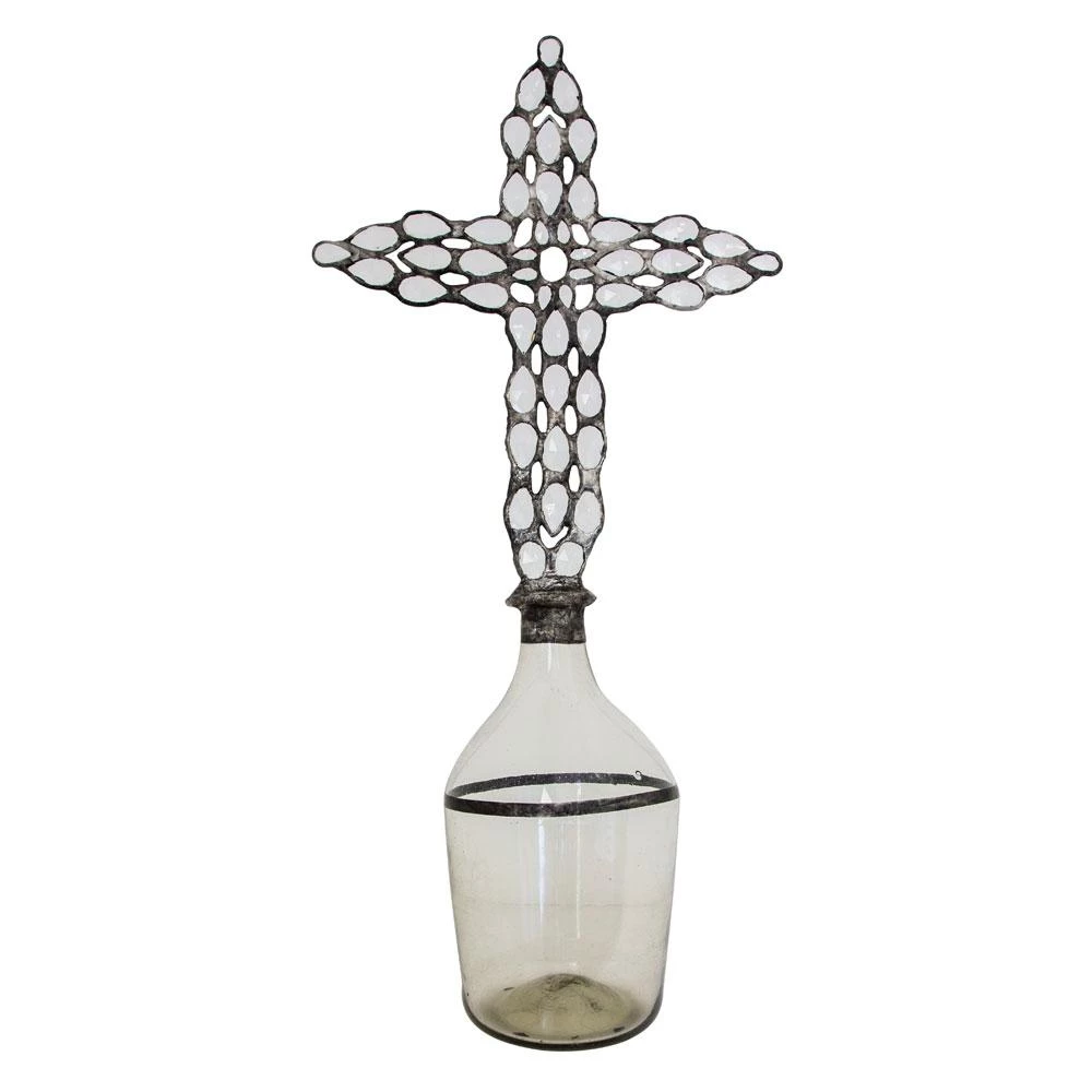 Jamie Dietrich Designs HOME DÉCOR 43" Lola Crystal Bottle 1 Jamie Dietrich Designs HOME DÉCOR 43" Lola Crystal Bottle