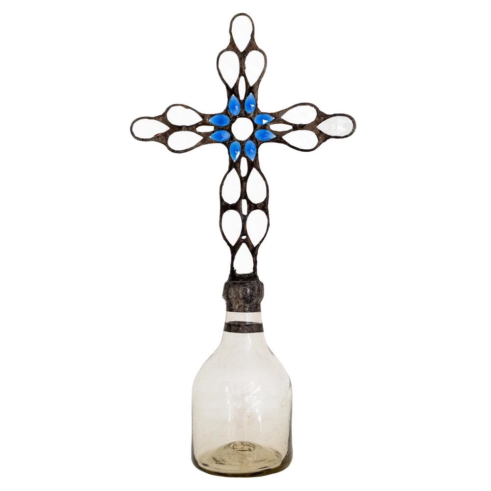 Jamie Dietrich Designs HOME DÉCOR 26" Zora Crystal Bottle 1 Jamie Dietrich Designs HOME DÉCOR 26" Zora Crystal Bottle