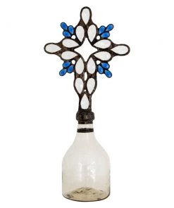 Jamie Dietrich Designs 28" Rosy Crystal Bottle HOME DÉCOR
