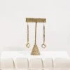 Jamie Dietrich Designs Piper 18 Karat Gold Crystal Earrings Jewelry