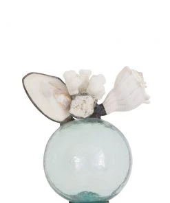 Jamie Dietrich Designs Clam Coral Geode Shell Float (Large)