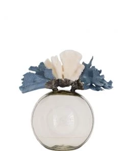 Jamie Dietrich Designs Blue & White Coral Float (Medium)