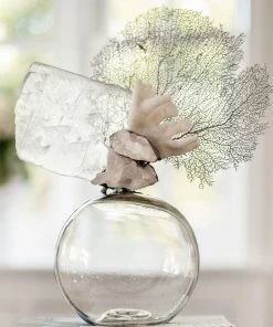 Jamie Dietrich Designs Glass Floats Coral Selenite S Seafan Float (Medium)