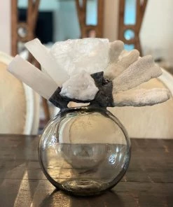 Jamie Dietrich Designs Large Floats Coral Selenite S&S Float (Medium)