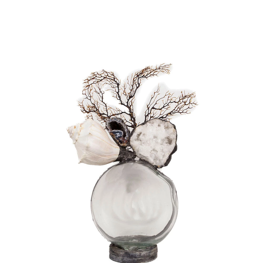 Jamie Dietrich Designs Shell Geode Seafan Float (Medium) 2 Jamie Dietrich Designs Shell Geode Seafan Float (Medium)