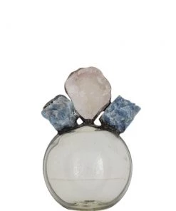 Jamie Dietrich Designs Blue Calcite Geode Float (Small) Glass Floats