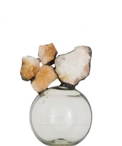 Jamie Dietrich Designs Glass Floats Citrine Geode Float (Small)