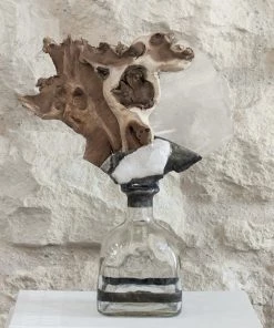 Jamie Dietrich Designs Driftwood Bottle HOME DÉCOR