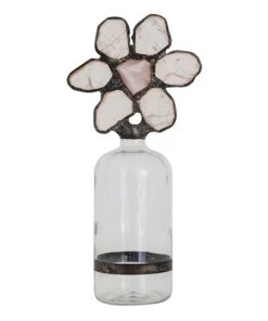 Jamie Dietrich Designs Rose Quartz Flower Bottle