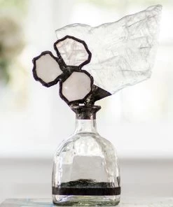 Jamie Dietrich Designs HOME DÉCOR Rose Quartz Selenite S Bottle