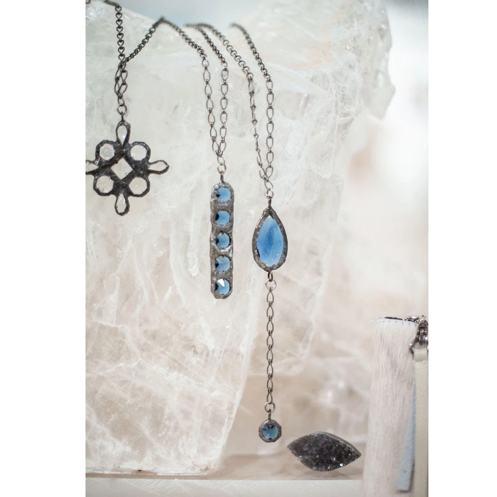 Jamie Dietrich Designs Jewelry Ada Cobalt Necklace 3 Jamie Dietrich Designs Jewelry Ada Cobalt Necklace