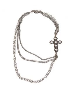 Jamie Dietrich Designs Celine Cross Side Pendant Necklace HOME DÉCOR